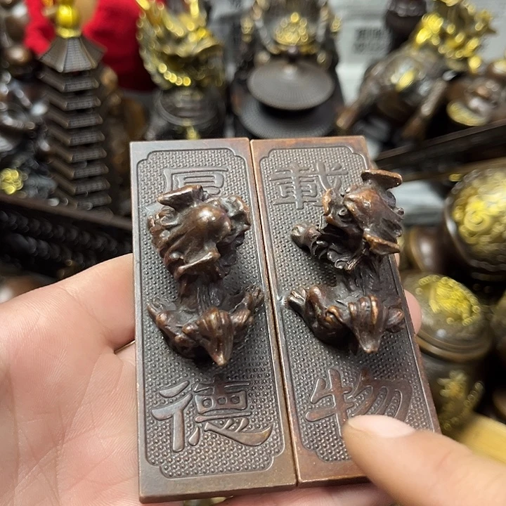 顺顺利利，铜器摆件