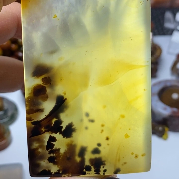 玛瑙/玉髓颈饰未镶嵌实*