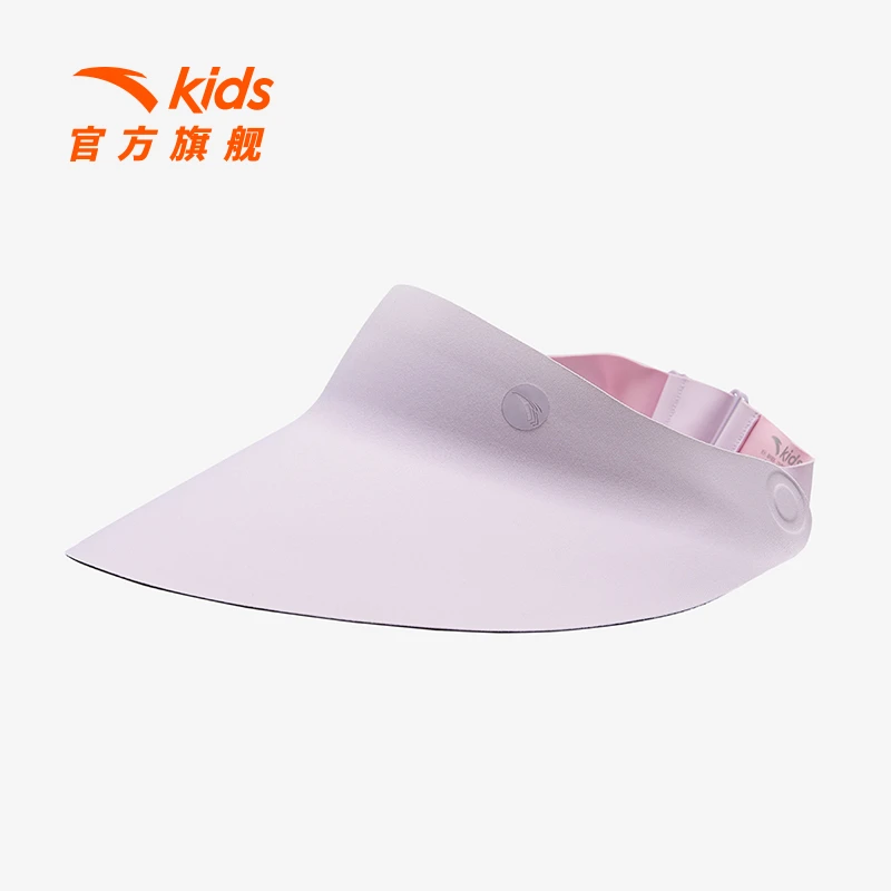 安踏儿童男女童空顶帽2025夏季新款户外防紫外线遮阳帽子潮8206