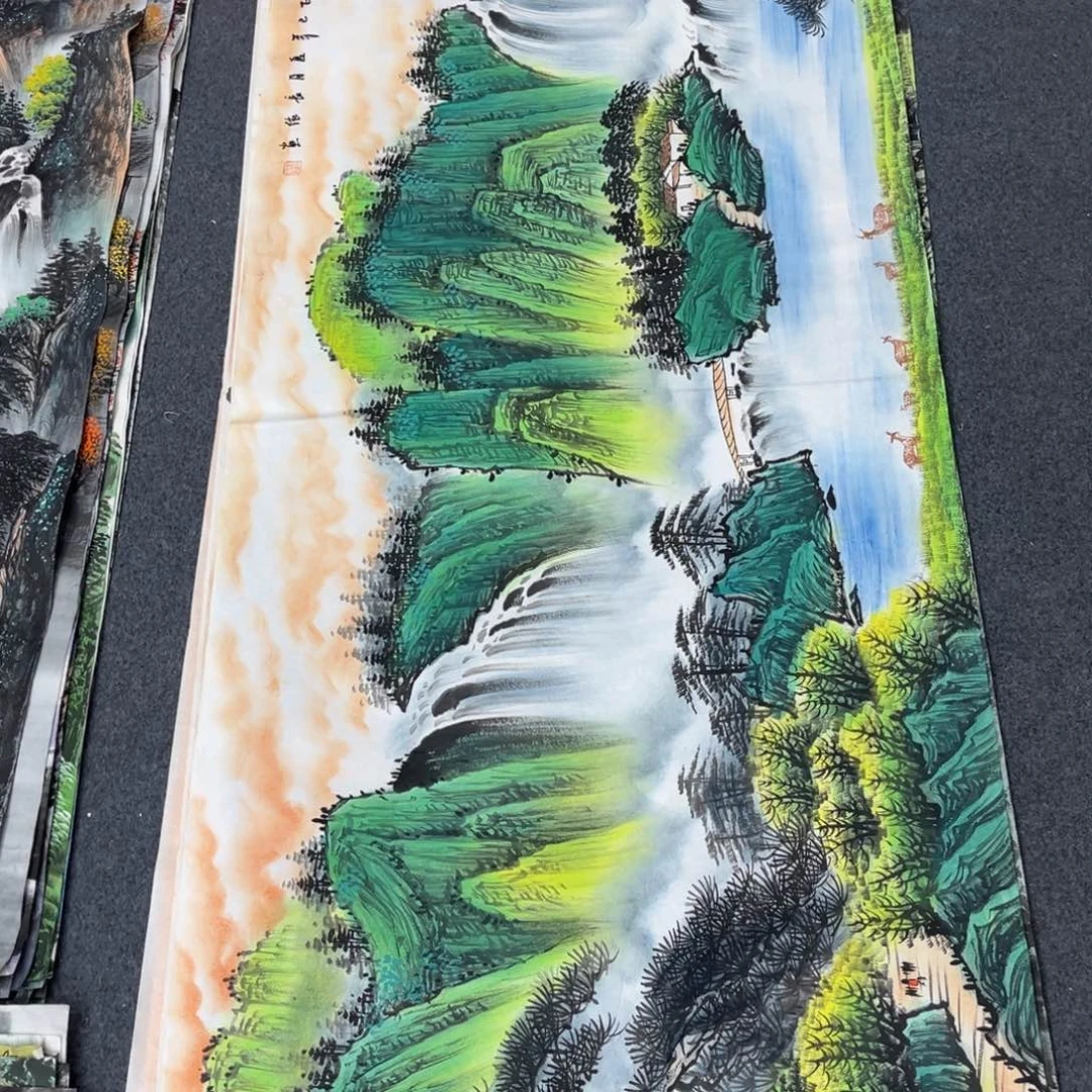 国画明月的直播间20