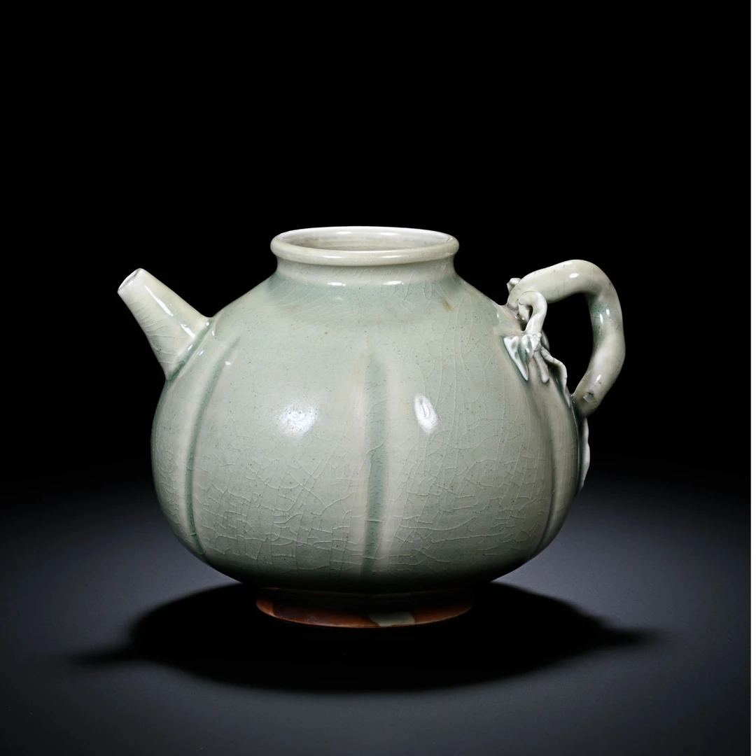 青釉瓜棱执壶/DYS-030