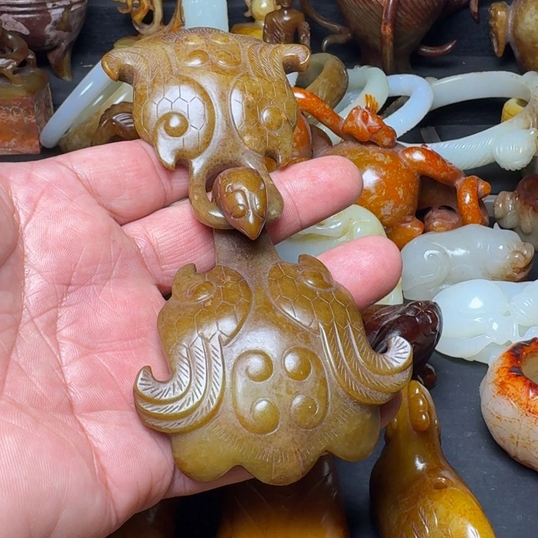 和田玉挂件未镶嵌