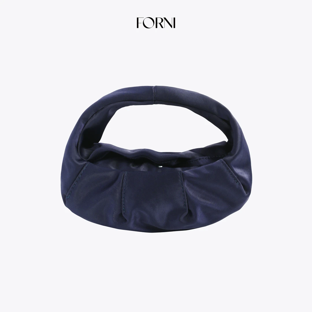 FORNI 弯月包 RUOHAN同款春夏水洗帆布云朵蓬蓬月亮包