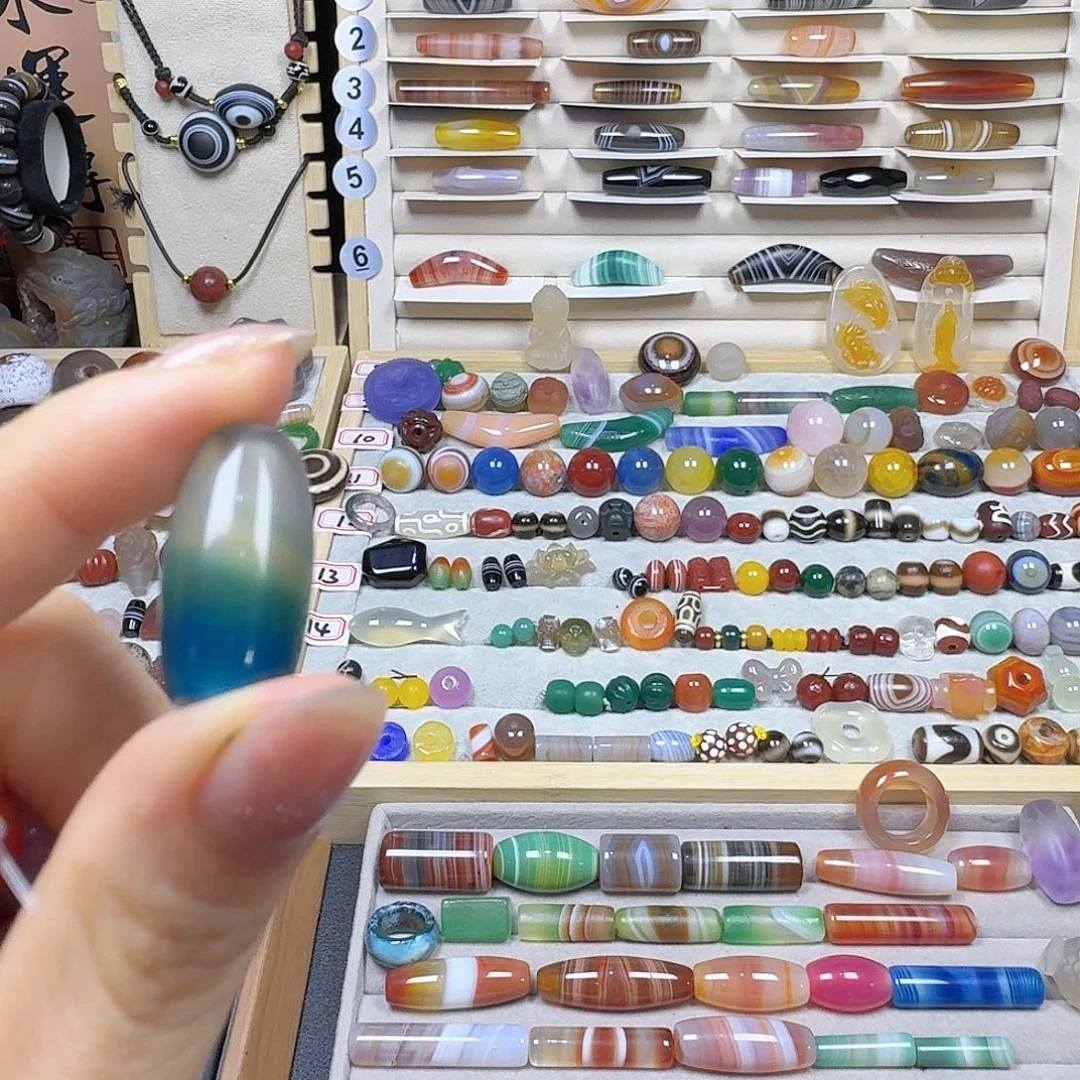 ****爱未镶嵌天然玛瑙玛瑙/玉髓