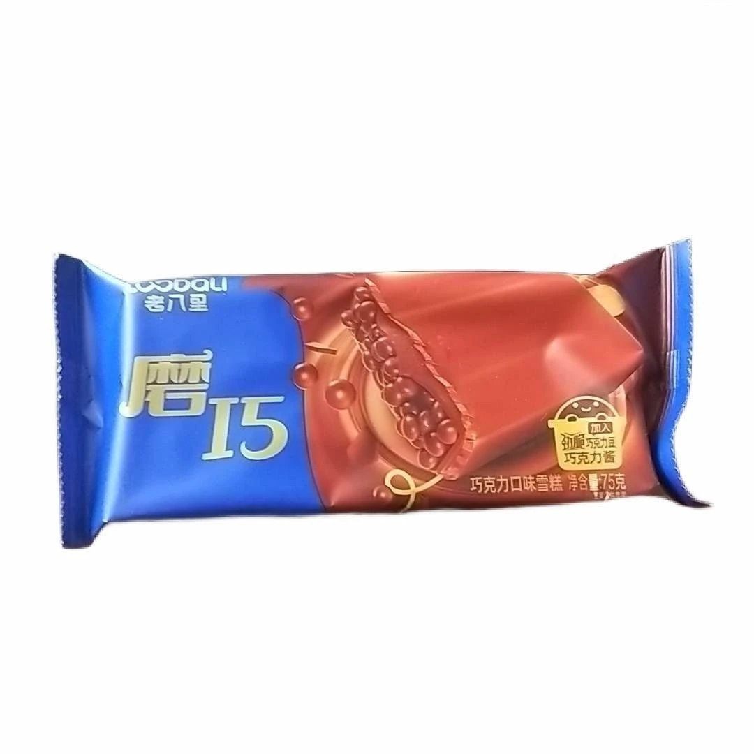 老八里 巧克力口味磨巧雪糕 75g/支