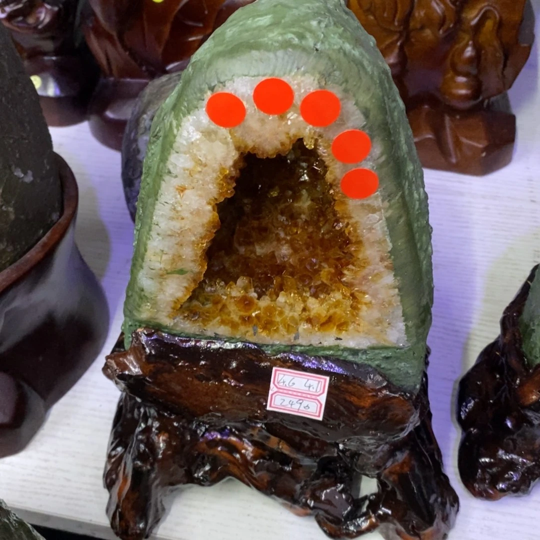 水晶摆件未镶嵌伊伊