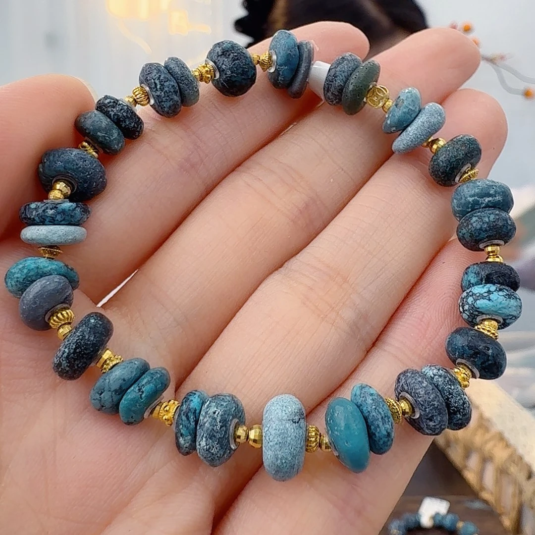 绿松石未镶嵌珠宝半成品