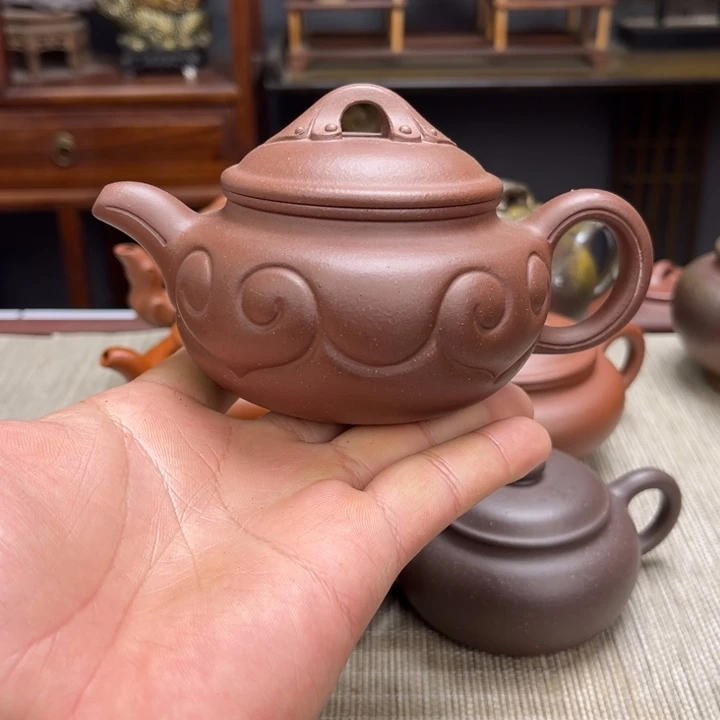 茶壶底槽青容量220毫升左右