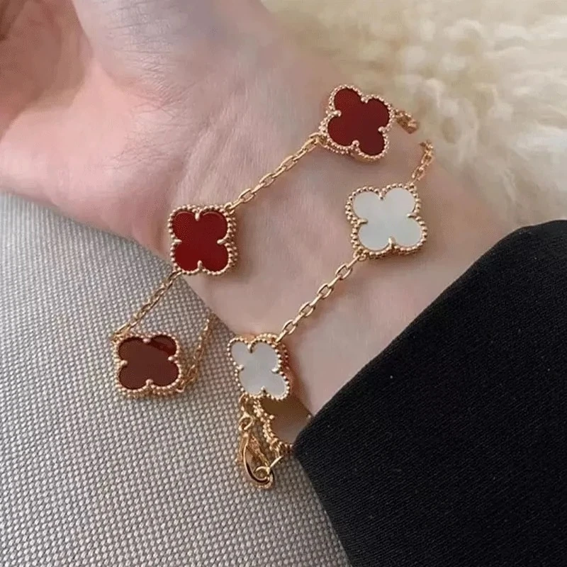 合金手链 花花手链系列 925时尚气质轻奢百搭简约经典设计师款