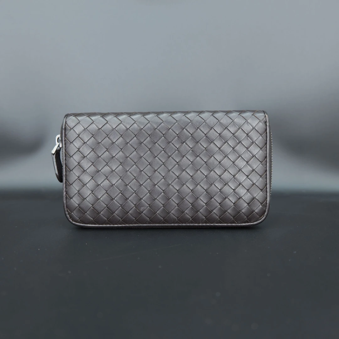 99新 BOTTEGA VENETA/葆蝶家 BV编织手拿包大容量钱包193