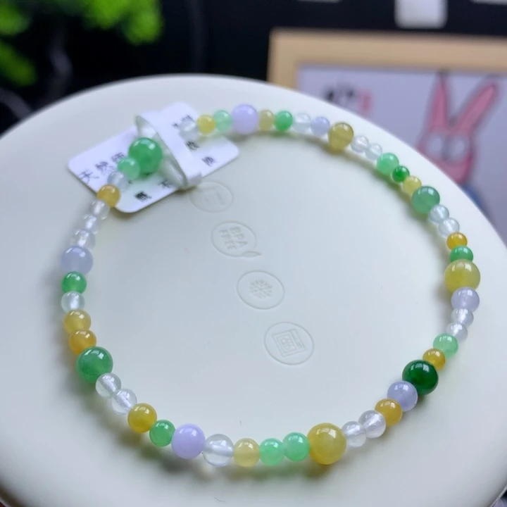 未镶嵌手串翡翠卡