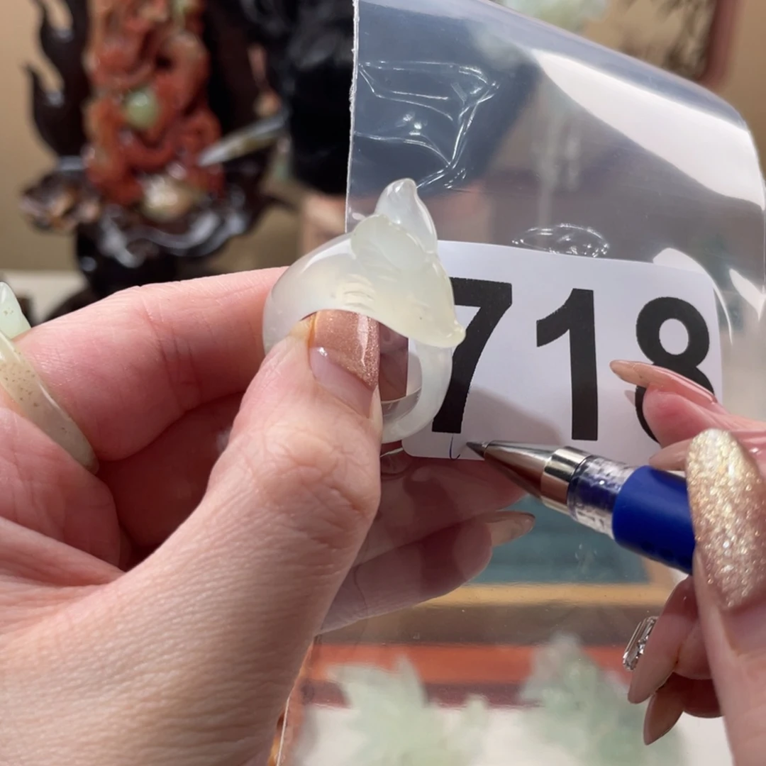 蛇纹石玉发饰未镶嵌归**兮