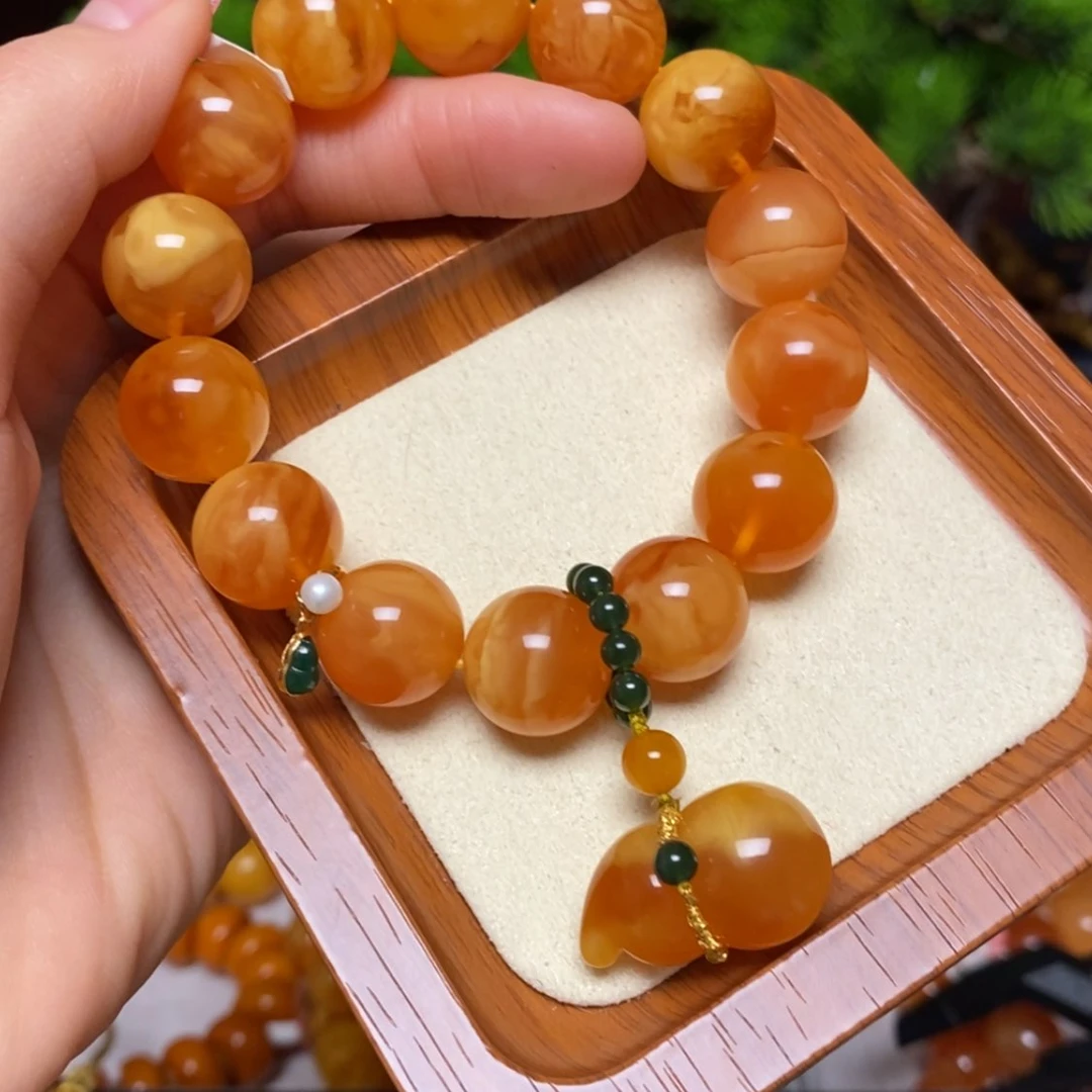 【闪购商品】手链蜜蜡未镶嵌手串