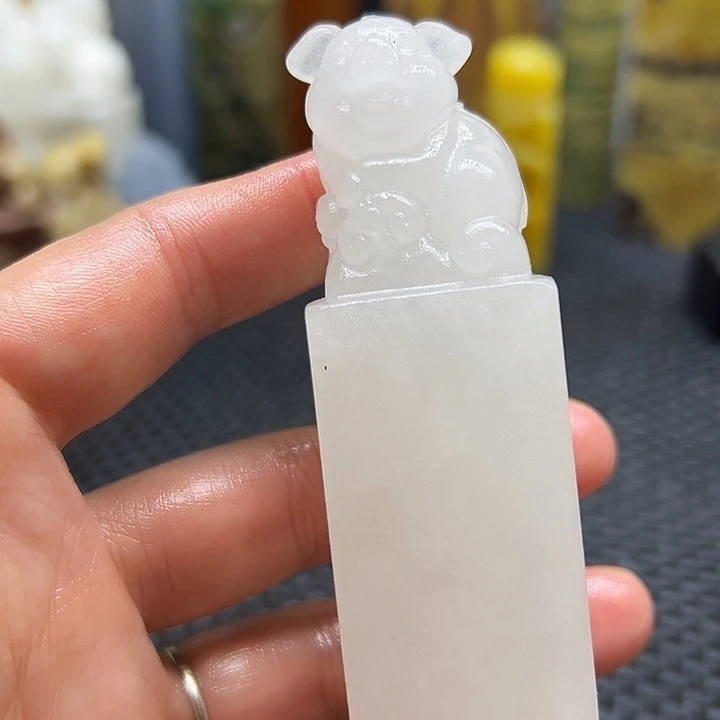 斯***峄青田石印章石印章石