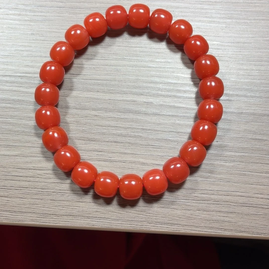 数***里南红玛瑙未镶嵌手串