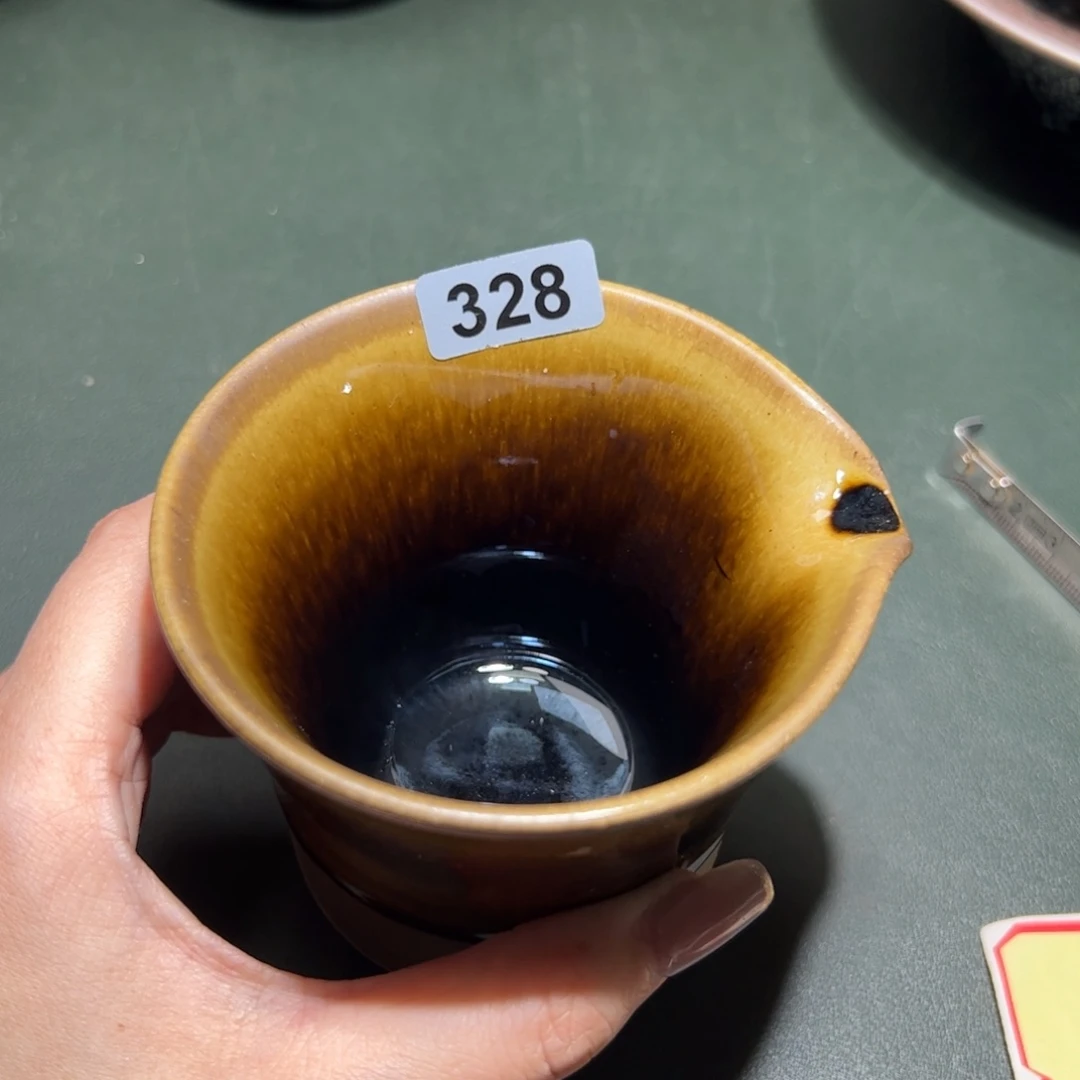 茶盏全手工原矿原釉建盏