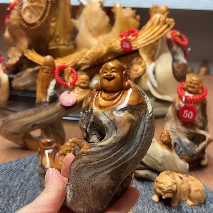 太行崖柏陈化摆件