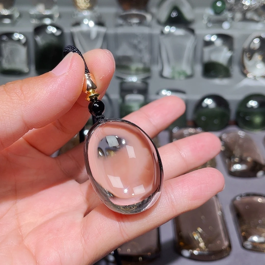 颈饰未镶嵌水晶挂件