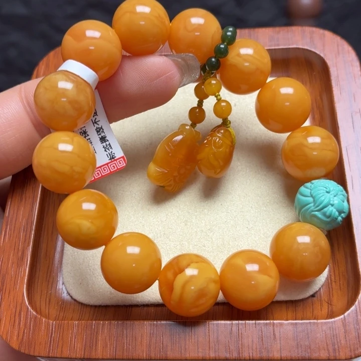 蜜蜡未镶嵌手链手串