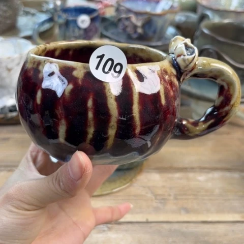 盘熠樹日式手捏餐具茶具