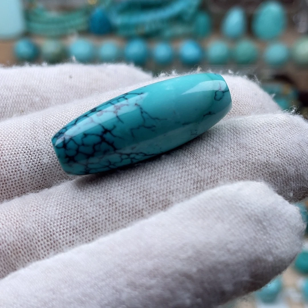 绿松石未镶嵌项链