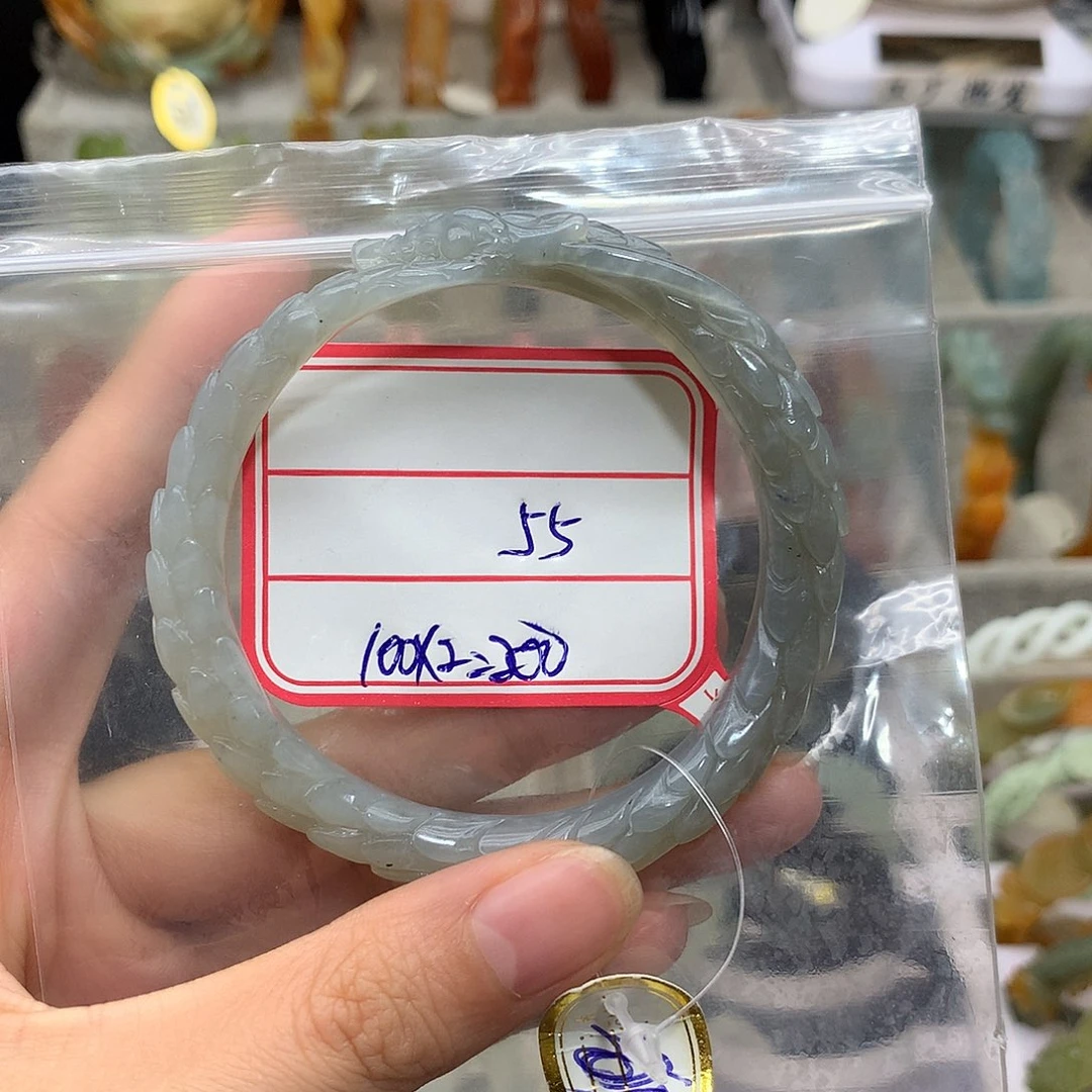 *****蛇纹石玉未镶嵌手镯
