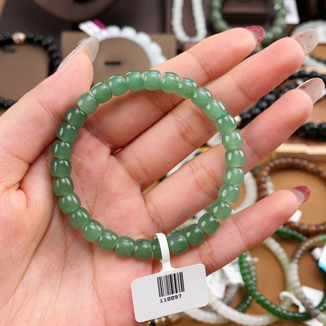 和田玉未镶嵌颈饰097