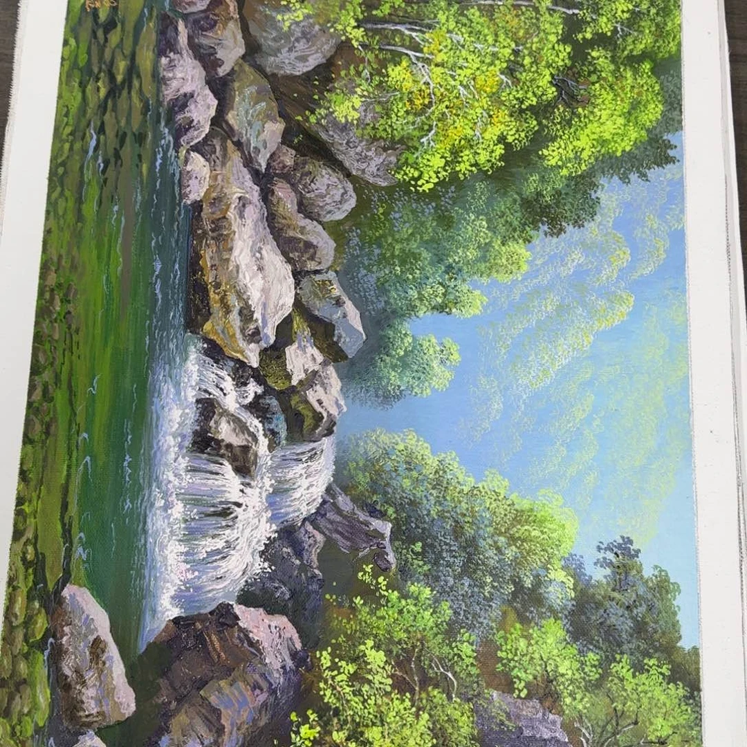 油画加油加油努力加油加油