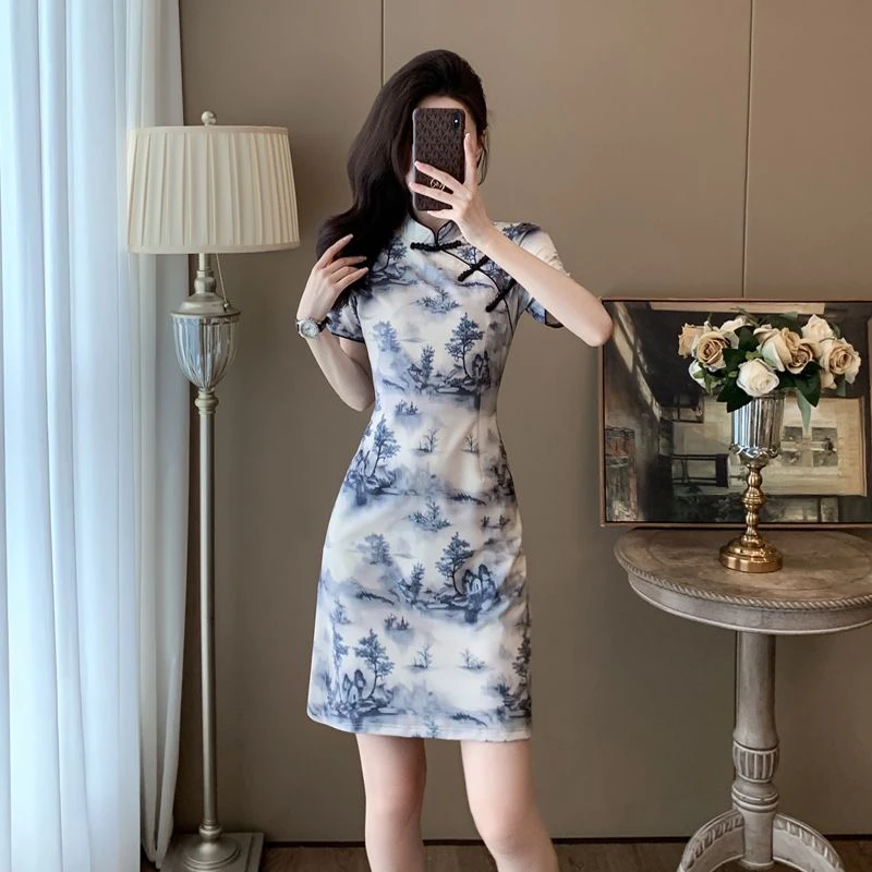 2025新中式国风改良旗袍