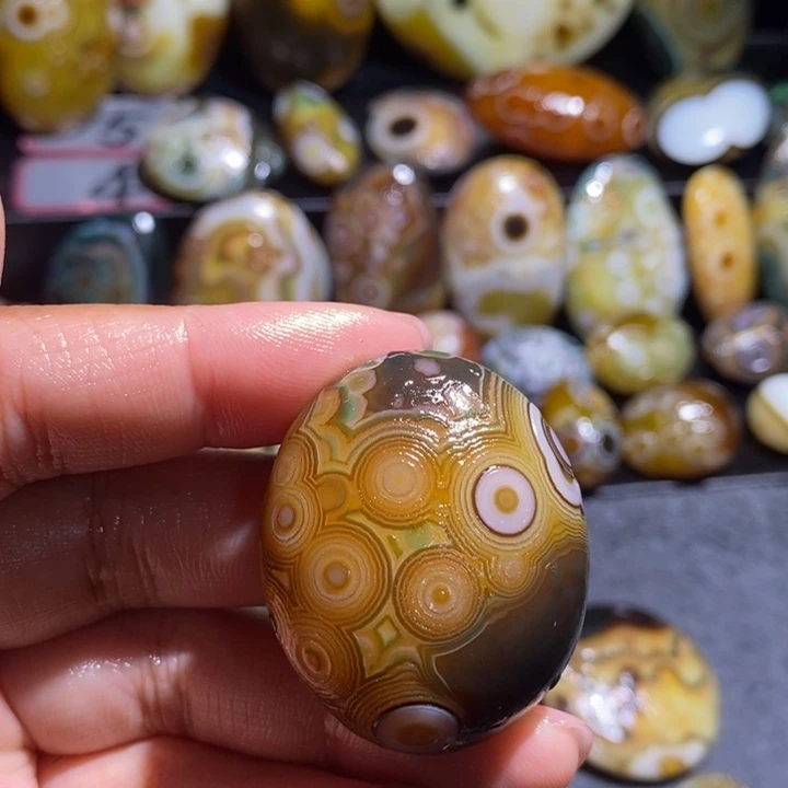 玛瑙/玉髓未镶嵌吊坠(不含链)171