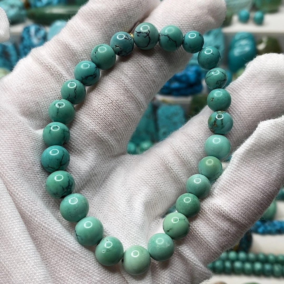 绿松石未镶嵌天然原矿 地大质检