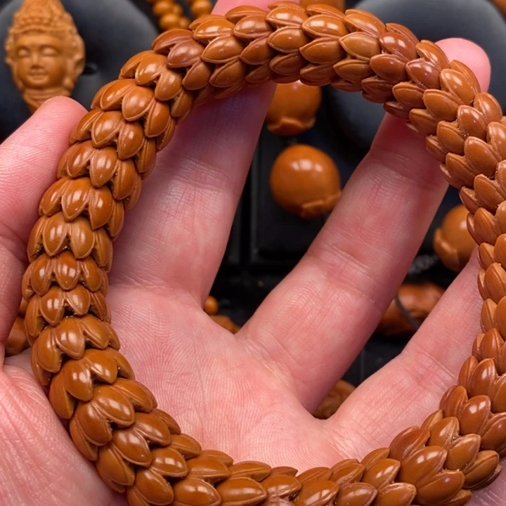 手串/手链橄榄核莲花手串