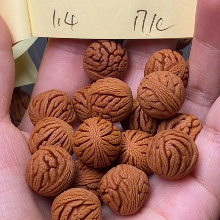 吊坠桃核秦岭龙纹桃核1