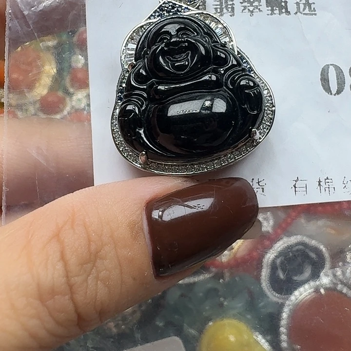 翡翠未镶嵌项链翡翠