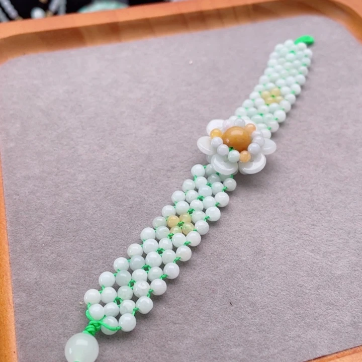 翡翠未镶嵌手链手链