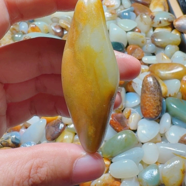 和田玉未镶嵌手链54克