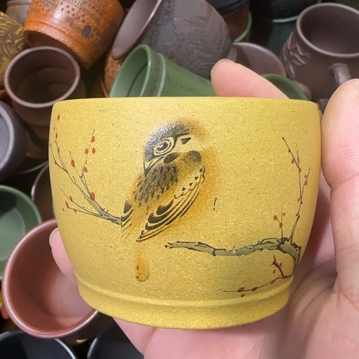茶杯紫砂全手工制作工艺
