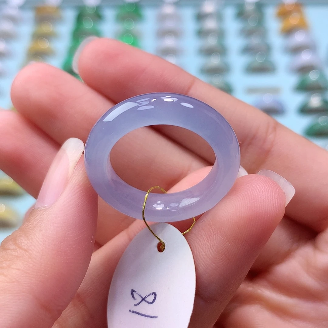 未镶嵌戒指翡翠18圈