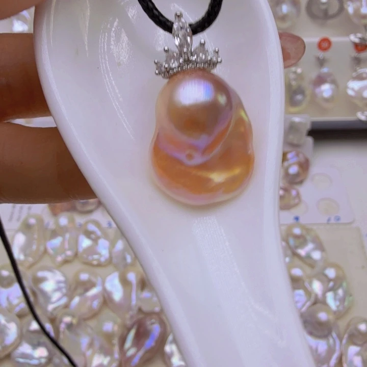 淡水珍珠未镶嵌颈饰