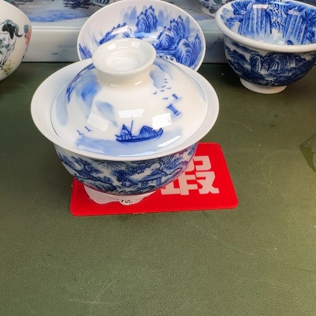 陶景德镇纯手绘茶具圆圆220