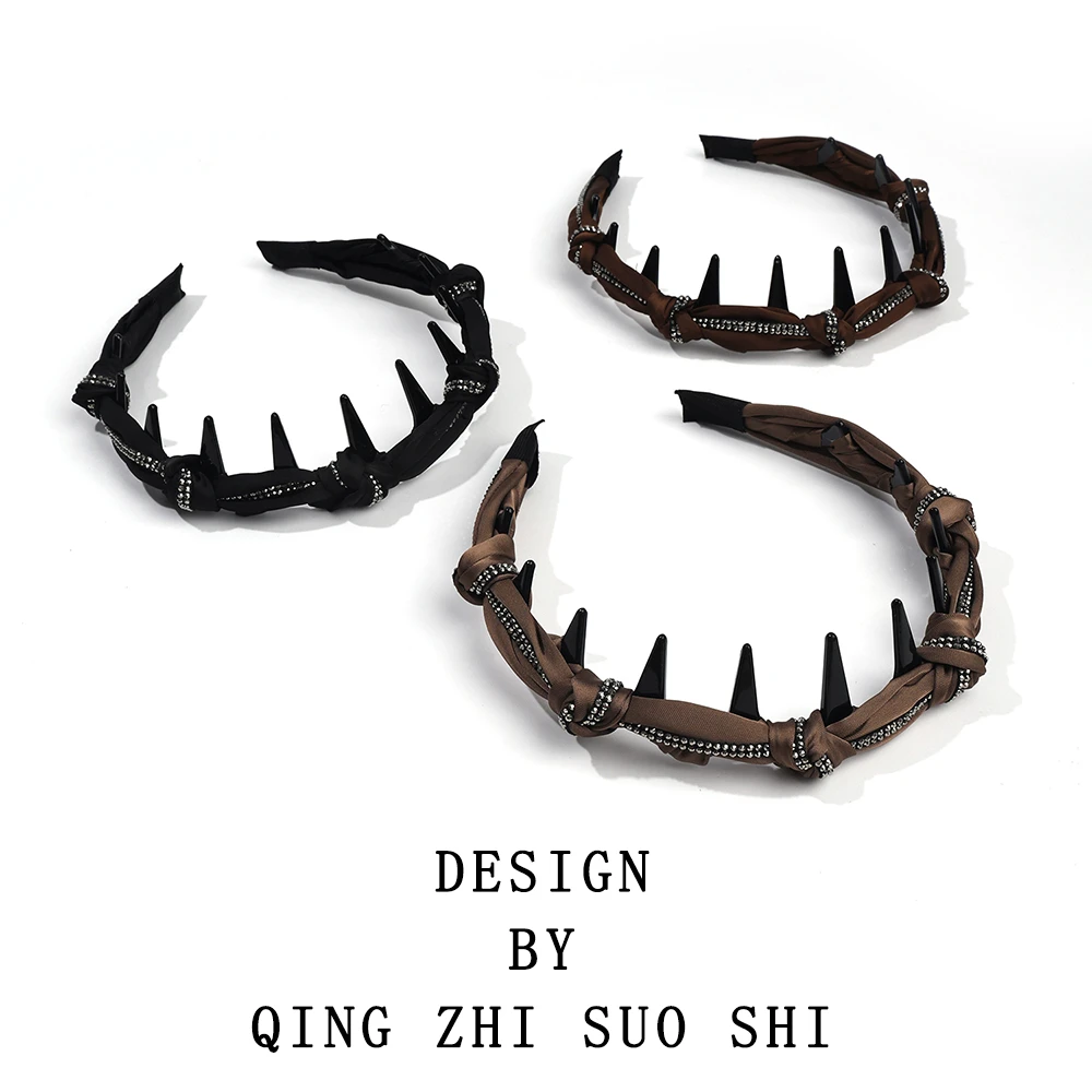 日韩少女风波西米亚风发箍休闲风女轻职风原创设计轻奢风简约百搭