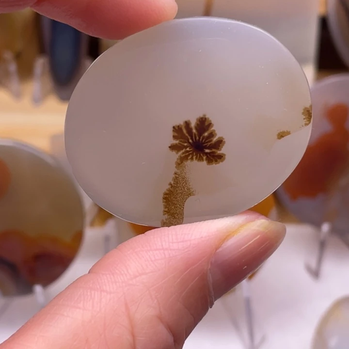 玛瑙/玉髓未镶嵌吊坠(不含链)