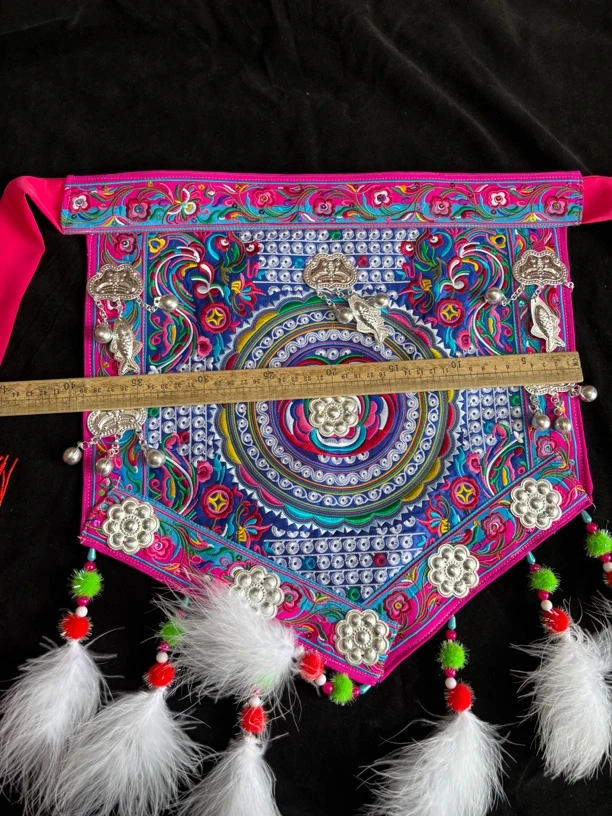 时尚民族风女士围裙围腰