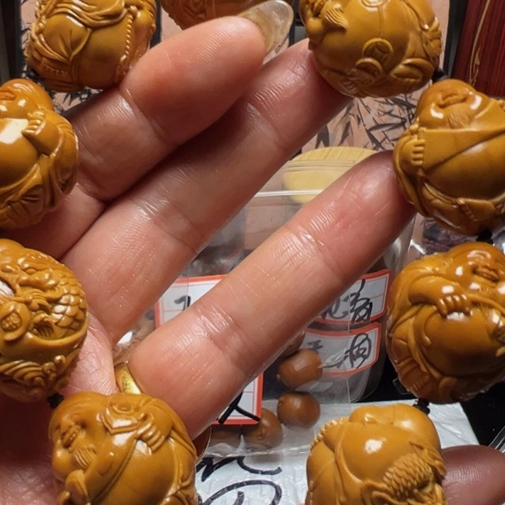 手串/手链橄榄核大*猫瑞兽财神