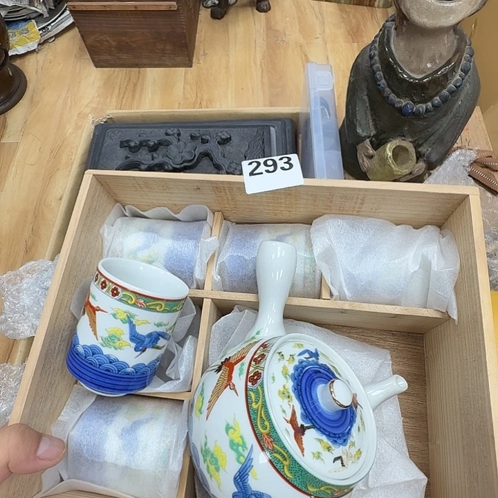 瓷片工艺品摆件瓷器摆件正能量