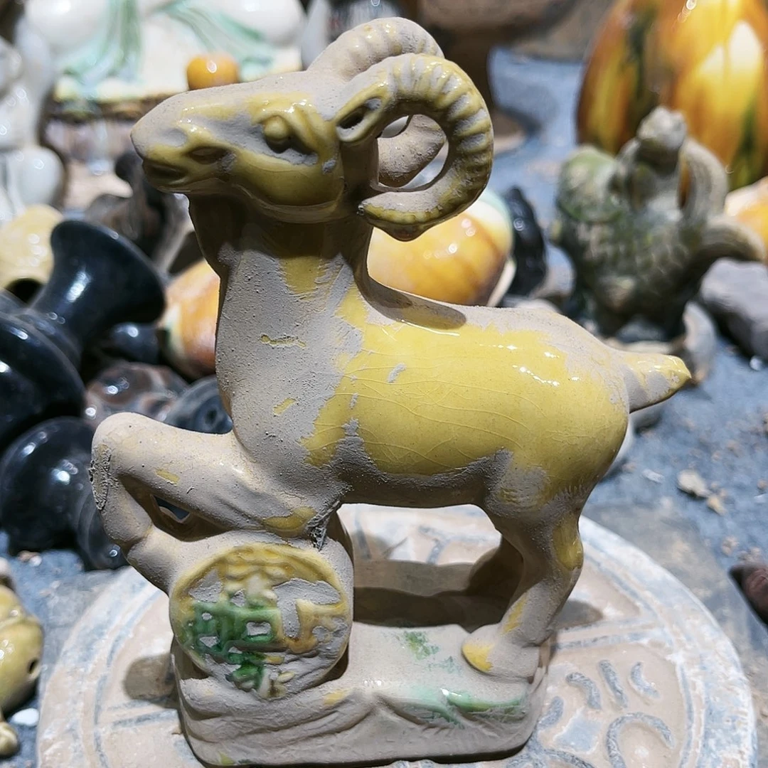 瓦当摆件茶台的一