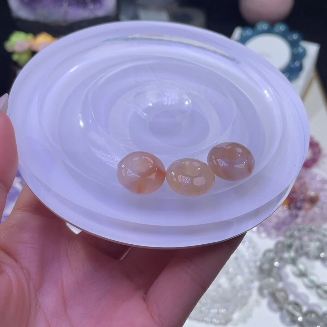 未镶嵌手链水晶樱花玛瑙平安扣