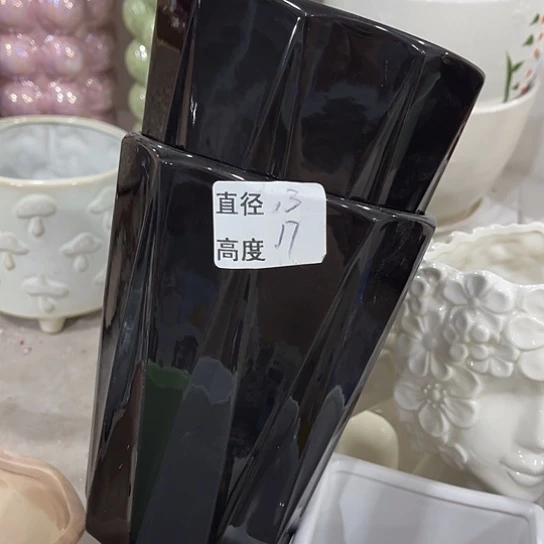 多肉绿植陶瓷花盆9.9包邮，有孔