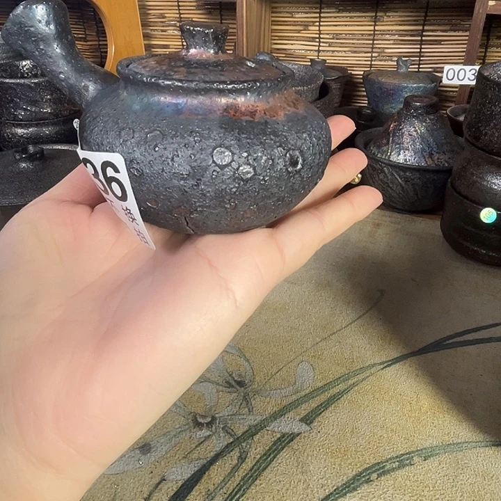 ?****n荥经黑砂泡茶壶瑕不退不换