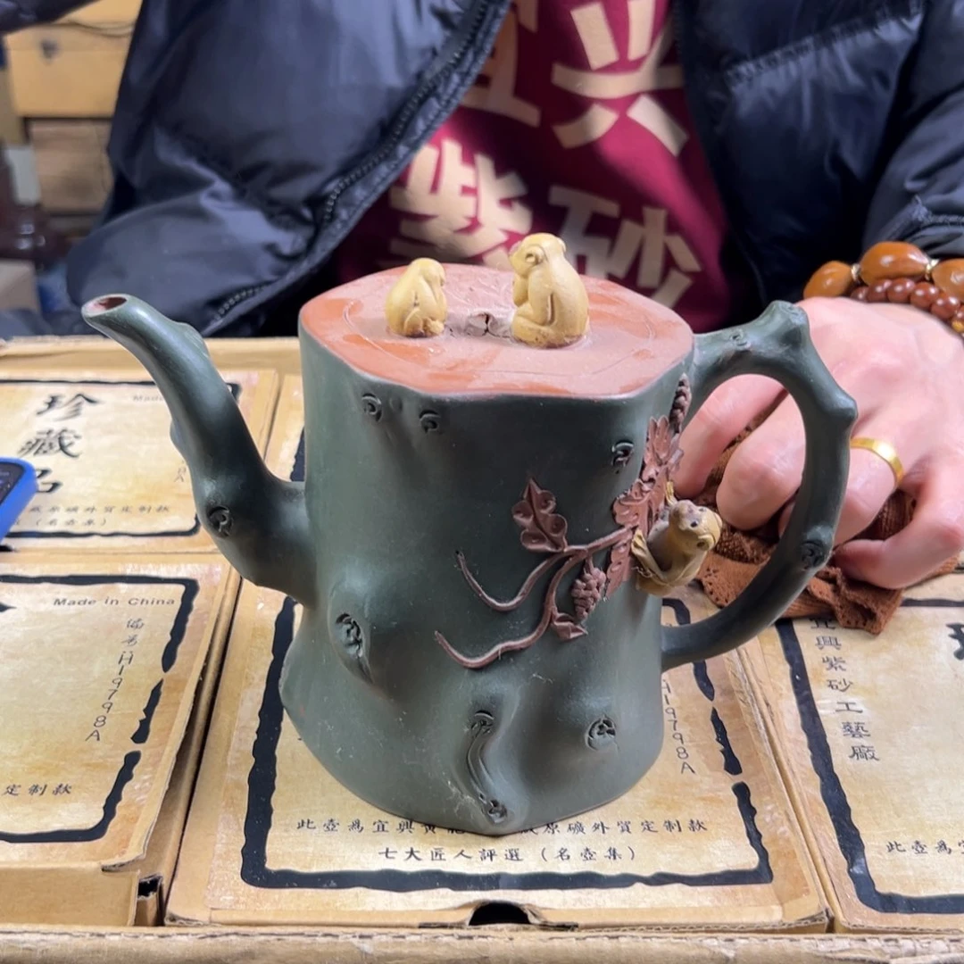 紫砂茶壶紫砂壶手工制作